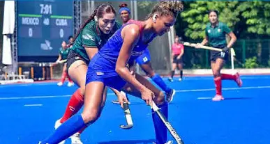Cuba gana oro en hockey femenino tras vencer a México en penales