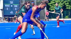 Cuba gana oro en hockey femenino tras vencer a M&eacute;xico en penales