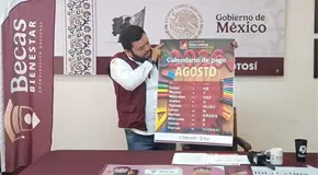 Entregar&aacute; Bienestar en SLP 98 mil becas para uniformes y &uacute;tiles