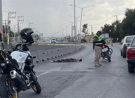 Fallece una motociclista arrollada por tr&aacute;iler en Perif&eacute;rico