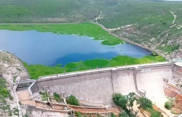 La presa San José, al 85% de su capacidad