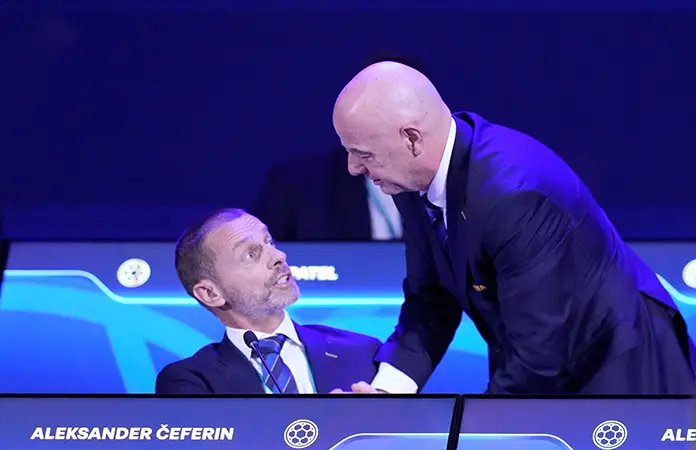 Seria advertencia de UEFA a FIFA