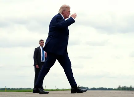 Trump viaja al Oeste para hablar de economía, su debilidad Trump viaja al Oeste para hablar de economía, su debilidad