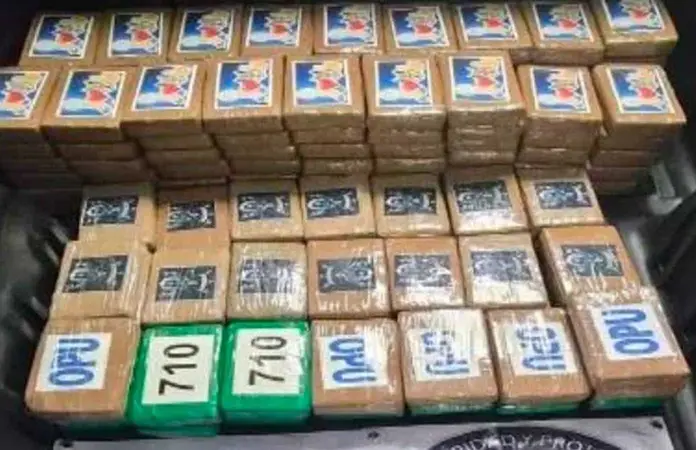 Capturan a hombre con 217 kilogramos de droga
