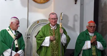 Cardenal Pietro Parolin inicia visita oficial a M&eacute;xico