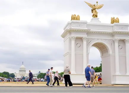Donald Trump propone arco conmemorativo que altera sitios hist&oacute;ricos en Washington