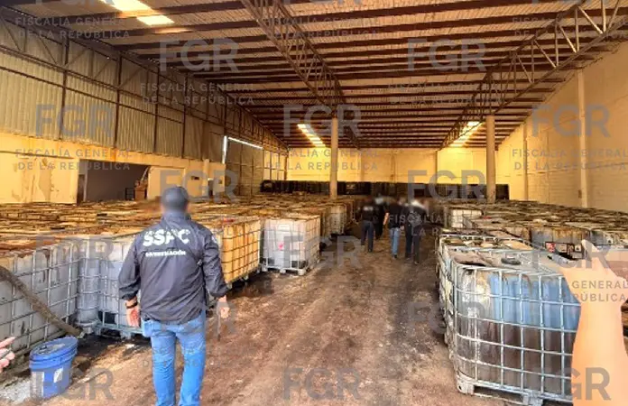 En cateos, asegura FGR dos refinerías clandestinas en SLP