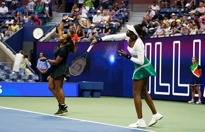 Hermanas Williams juntas en dobles