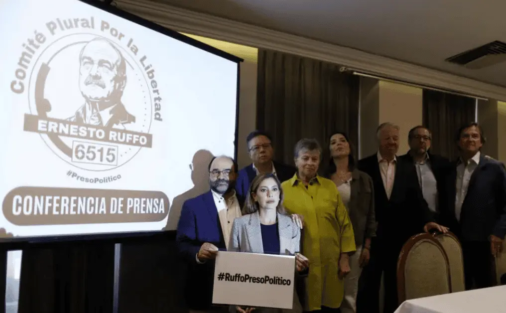 Hija de Ruffo Appel presenta Comité por la libertad de su padre