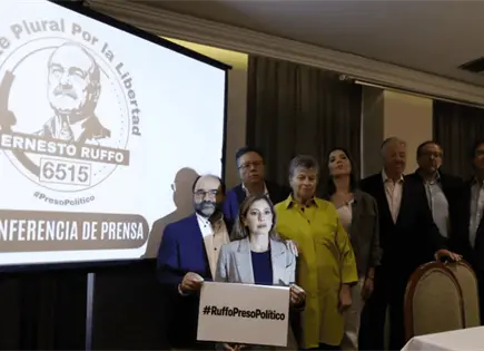 Hija de Ruffo Appel presenta Comité por la libertad de su padre Hija de Ruffo Appel presenta Comité por la libertad de su padre