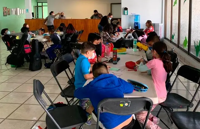 Arrancó campamento cultural