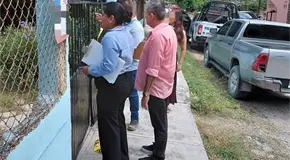 Ecología realiza diligencia en casa de matricidio