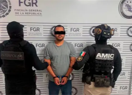 Interpol y AMIC detienen en Nogales a integrante de grupo criminal Interpol y AMIC detienen en Nogales a integrante de grupo criminal