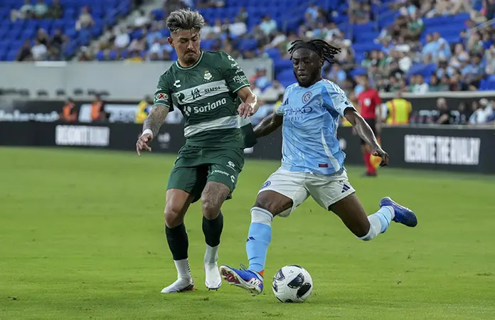 Santos cae ante el New York City