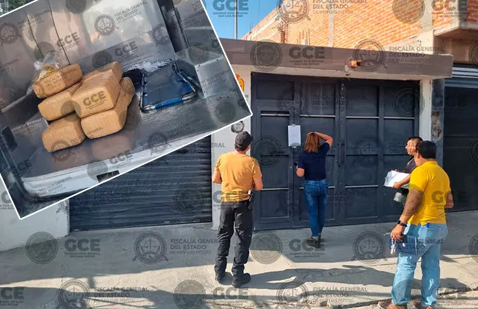 Hallan 80 kilos de marihuana en cateo