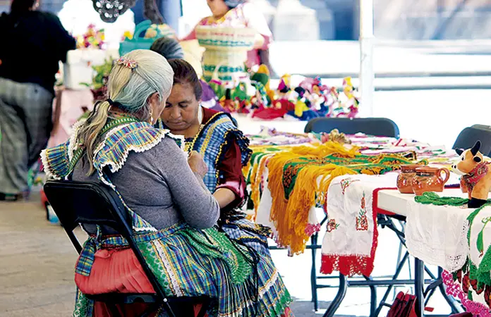 Los textiles indígenas