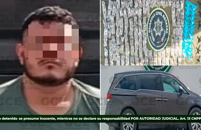 Supuesto "narco" es capturado en Ciudad Valles