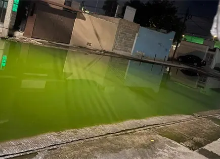 Video | Aguas negras inundan calle de Rancho Pavón Video | Aguas negras inundan calle de Rancho Pavón