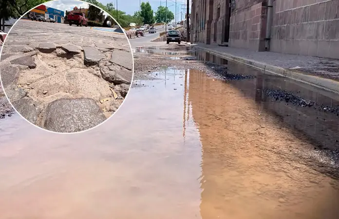 Entre baches y fugas, así es vivir en la metrópoli