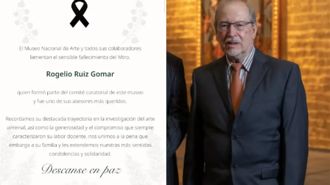 Fallece Rogelio Ruiz Gomar: investigador del arte virreinal en UNAM