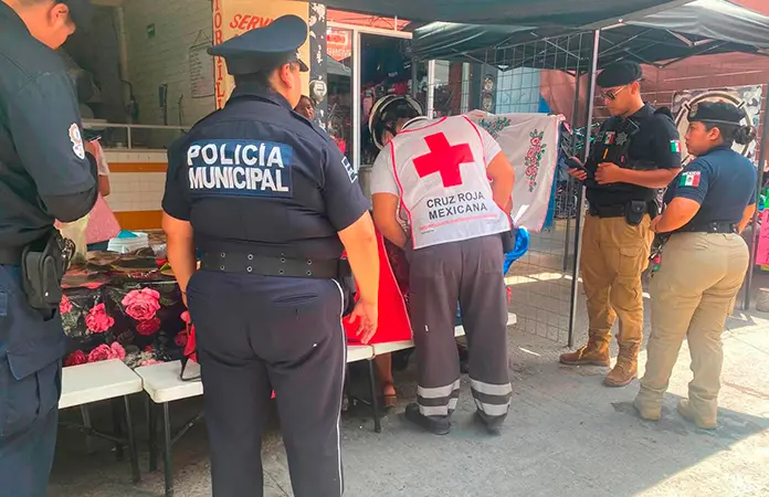 Hombre se accidenta al convulsionar