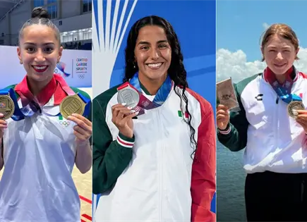 Los 5 atletas mexicanos con m&aacute;s medallas en JCC 2026