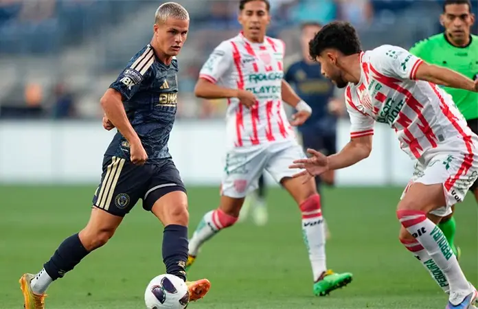 Necaxa, eliminado tras caer ante Philadelphia
