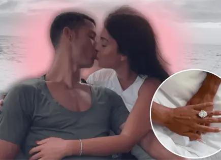 Cristiano Ronaldo y Georgina Rodr&iacute;guez confirman boda con foto