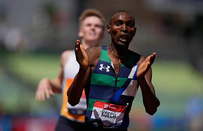 Jonah Koech Kipruto fue despojado de su título