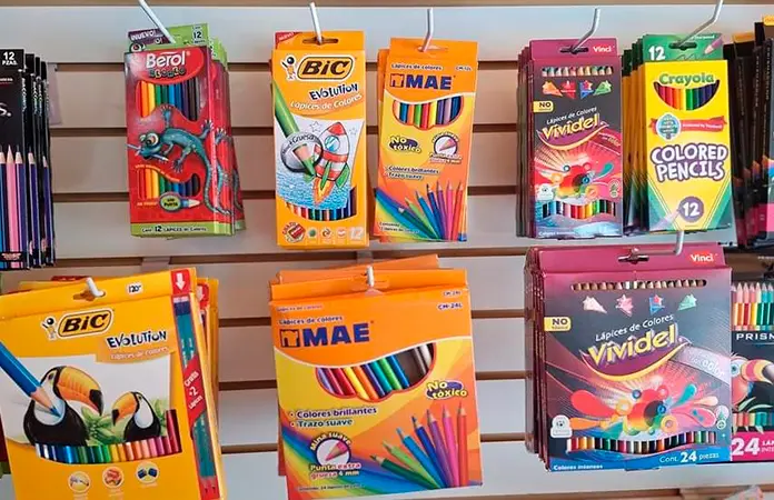 Papelerías, listas para el regreso de las clases