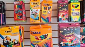Papelerías, listas para el regreso de las clases