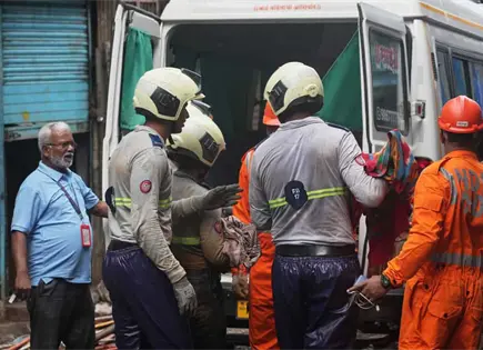 Deslizamiento de tierra en Mumbai deja siete muertos y cuatro heridos