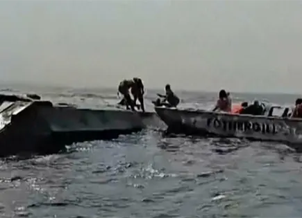 Ferry sobrecargado se hunde en lago Kariba, Zimbabue: 44 muertos Ferry sobrecargado se hunde en lago Kariba, Zimbabue: 44 muertos
