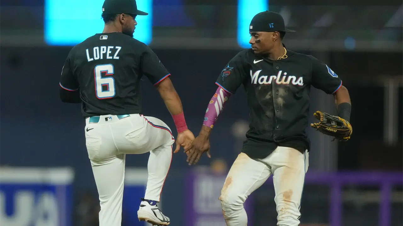 Marlins vencen a Piratas 2-0 en Miami con jonrón de Ruiz