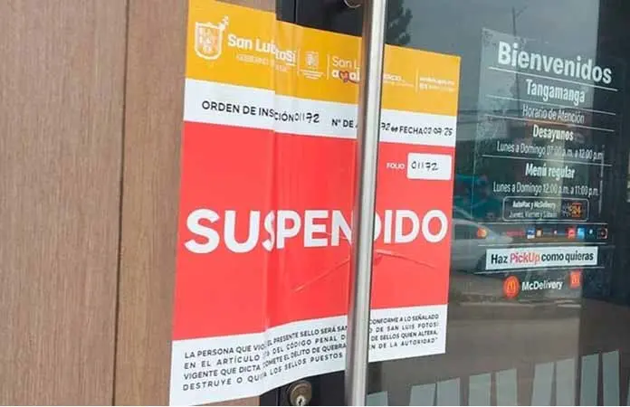 Más de 1,300 negocios han sido clausurados