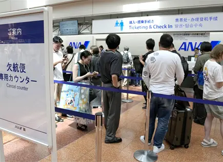 Tormenta Chan-hom deja cinco heridos leves en Japón Tormenta Chan-hom deja cinco heridos leves en Japón