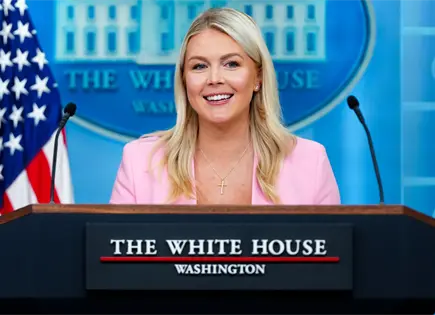 Trump anuncia salida de Karoline Leavitt, secretaria de prensa