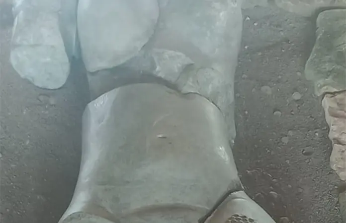 Una "fealdad", réplica de la Venus de Tamtoc