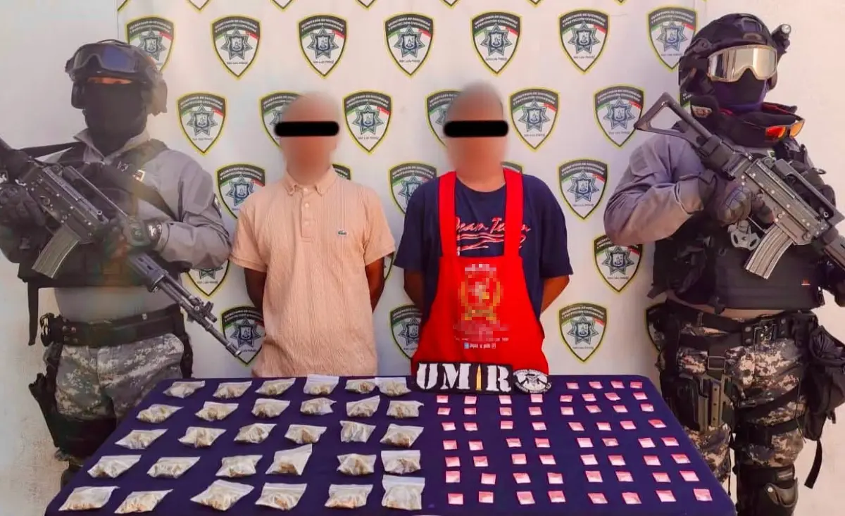 Detienen a otros dos diableros con drogas en Abastos