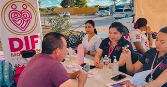 Feria de la salud en la San Antonio