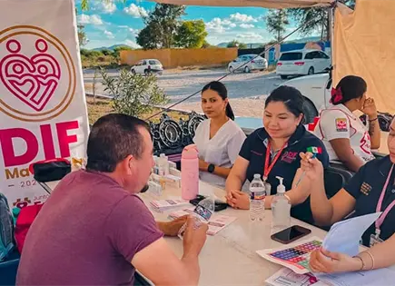 Feria de la salud en la San Antonio
