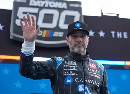Jimmie Johnson anuncia su &uacute;ltima carrera NASCAR en Daytona