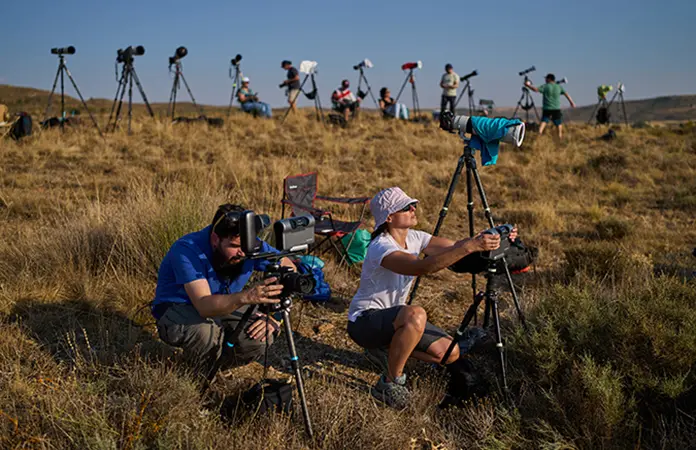 Millones acuden a España para ver eclipse solar total