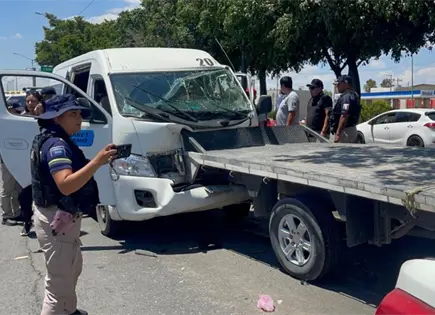 Video | Choque m&uacute;ltiple en la 57 deja cuatro lesionados