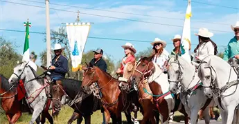 Cabalgata en honor de Virgen de la Asunci&oacute;n