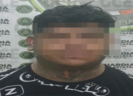 Capturan en la Fenapo a "El Peri", objetivo de la GCE Capturan en la Fenapo a "El Peri", objetivo de la GCE