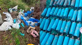 Localizan sitio donde armaban bombas caseras