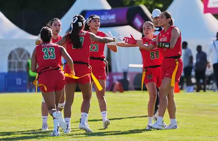 México lidera en Flag Football