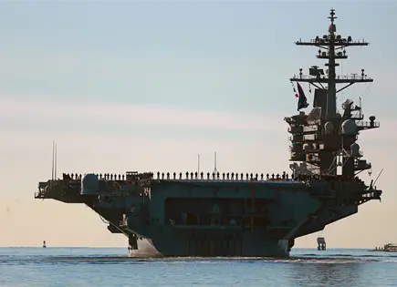 USS George Washington zarpa hacia Oriente Medio tras problemas en Lincoln