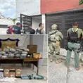 Incautan 30 kilos de marihuana en cateo